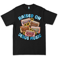 Black raised on jesus music Premium Tee - MaliasSmallBusiness