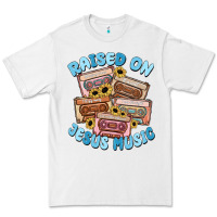 White raised on jesus music Premium Tee - MaliasSmallBusiness