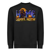 Black Home Sweet Home Heavyweight Sweatshirt - texasbilliewilder