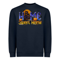 Navy Home Sweet Home Heavyweight Sweatshirt - texasbilliewilder