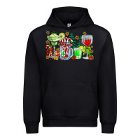 Black Christmas tequila Urban Hoodie - CowhideDigitalArt