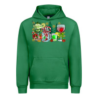 Emerald Christmas tequila Urban Hoodie - CowhideDigitalArt