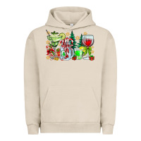 Pigment French Oak Christmas tequila Urban Hoodie - CowhideDigitalArt