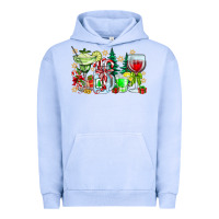 Pigment Grape Ice Christmas tequila Urban Hoodie - CowhideDigitalArt
