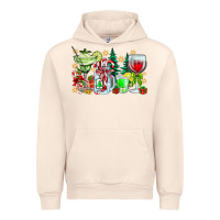 Sandshell Christmas tequila Urban Hoodie - CowhideDigitalArt