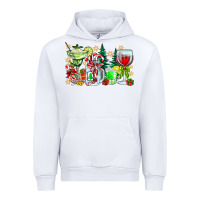 White Christmas tequila Urban Hoodie - CowhideDigitalArt