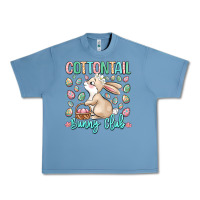 Pebble Blue cottontail bunny club Urban Heavy Tee - LillyAllenDesigns
