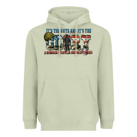 Matcha It's the guts and it's the glory a hundred stripes Heavyweight Hoodie - FaDigitalArtStudio
