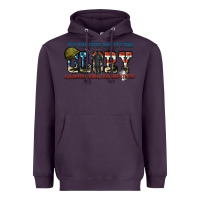 Plum It's the guts and it's the glory a hundred stripes Heavyweight Hoodie - FaDigitalArtStudio