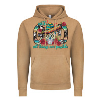 Vintage Camel With God All Things Are Possible With Sombrero Sku Vintage Hoodie - BundleAndBundleShop
