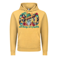Vintage Mustard With God All Things Are Possible With Sombrero Sku Vintage Hoodie - BundleAndBundleShop