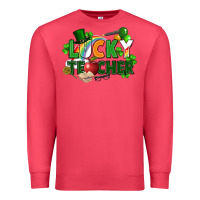 Cardinal lucky teacher St. Patricks Day Premium Sweatshirt - FaDigitalArtStudio