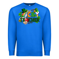 True Royal lucky teacher St. Patricks Day Premium Sweatshirt - FaDigitalArtStudio