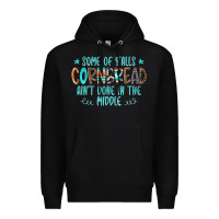 Black Some Of Y'alls Cornbread Ain't Done In The Middle Premium Hoodie - CowCowDesign