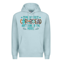 Blue Mist Some Of Y'alls Cornbread Ain't Done In The Middle Premium Hoodie - CowCowDesign