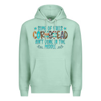 Seafoam Some Of Y'alls Cornbread Ain't Done In The Middle Premium Hoodie - CowCowDesign
