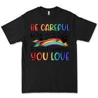 Black be careful who you hate Premium Tee - MaliasSmallBusiness