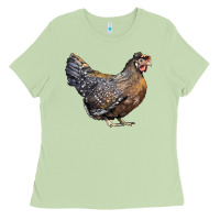 Matcha Cream Legbar Chicken Ladies Tee - LillyAllenDesigns