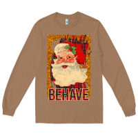 Toasted Coconut Santa Behave Long Sleeve Tee - Bettercallsaul