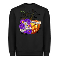 Black Sorta Sweet Sorta Spooky Heavyweight Sweatshirt - texasbilliewilder