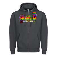 Smoke We are all human Zipper Hoodie - CowGirlArtShop