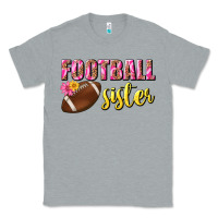 Heather Grey football sister Classic Tee - BundleAndBundleShop