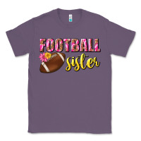 Lavender football sister Classic Tee - BundleAndBundleShop