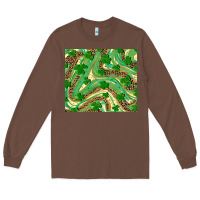 Chestnut shamrock leopard Long Sleeve Tee - RanaPortraitStore