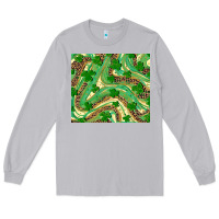Moon Dust shamrock leopard Long Sleeve Tee - RanaPortraitStore