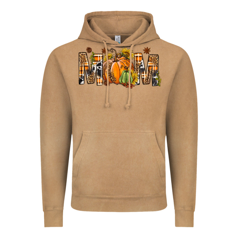 Western Mom With Pumpkins Vintage Hoodie by BundleAndBundleShop | Teevron