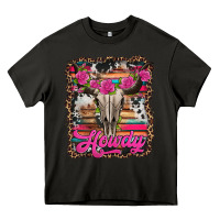 Asphalt howdy valentine's day bull skull Heavy Core Tee - Jasminsmagicworld