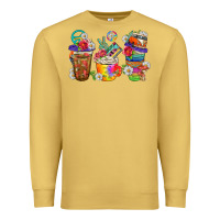 Antique Gold hippie coffee cups bbs Premium Sweatshirt - BundleAndBundleShop