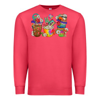 Cardinal hippie coffee cups bbs Premium Sweatshirt - BundleAndBundleShop