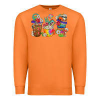 Carrot hippie coffee cups bbs Premium Sweatshirt - BundleAndBundleShop