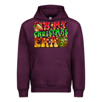 Mauve Wine inmy christmas era Urban Hoodie - CowhideDigitalArt