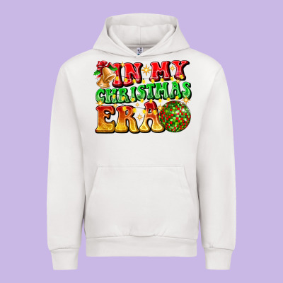 Inmy Christmas Era Urban Hoodie Designed By Cowhidedigitalart