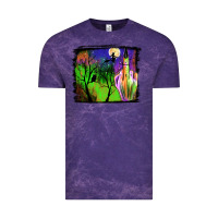 Cloud Purple halloween background Vintage Tee - JahusDesignShop