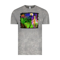 Cloud Rock halloween background Vintage Tee - JahusDesignShop