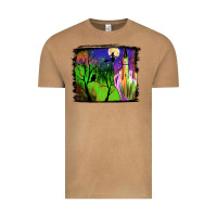 Vintage Camel halloween background Vintage Tee - JahusDesignShop