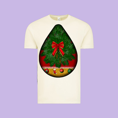 Christmas Teardrop Vintage Tee Designed By Bundleandbundleshop