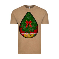 Vintage Coffee christmas teardrop Vintage Tee - BundleAndBundleShop
