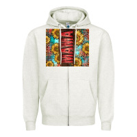 Oatmeal Heather Mama Sunflower Zipper Hoodie - CowGirlArtShop