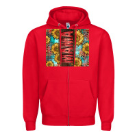 Red Mama Sunflower Zipper Hoodie - CowGirlArtShop