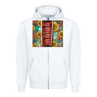 White Mama Sunflower Zipper Hoodie - CowGirlArtShop