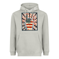 Moon Dust Freedom rock hand Heavyweight Hoodie - FaDigitalArtStudio