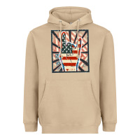 Mushroom Freedom rock hand Heavyweight Hoodie - FaDigitalArtStudio