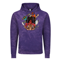Cloud Purple Wild Camping Afro Messy Bbs Vintage Hoodie - BundleAndBundleShop