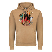 Vintage Camel Wild Camping Afro Messy Bbs Vintage Hoodie - BundleAndBundleShop