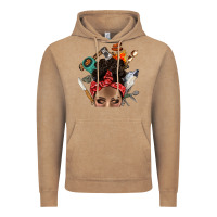 Vintage Coffee Wild Camping Afro Messy Bbs Vintage Hoodie - BundleAndBundleShop