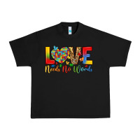 Black love needs no words Urban Heavy Tee - LillyAllenDesigns